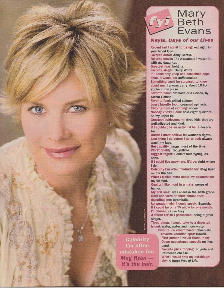 Mary Beth Evans