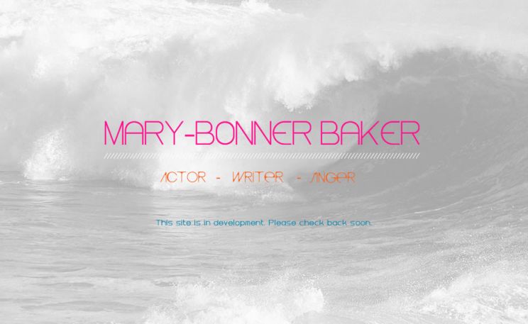 Mary-Bonner Baker