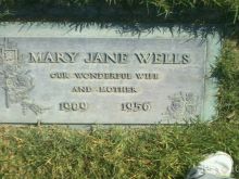 Mary Jane Wells