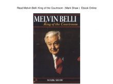 Melvin Belli