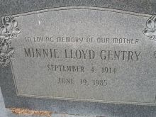 Minnie Gentry