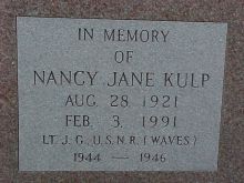 Nancy Kulp