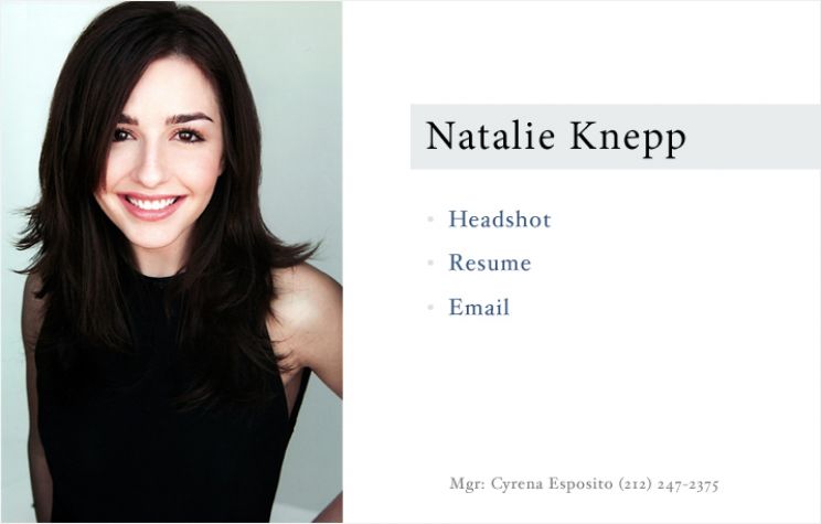 Natalie Knepp.