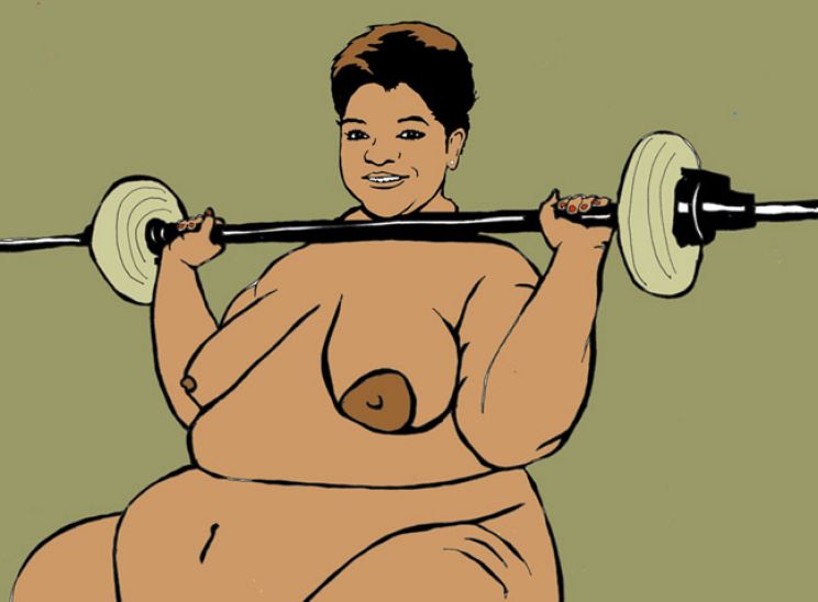 Nude Weightlifting
