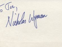 Nicholas Wyman