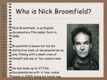 Nick Broomfield