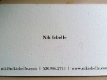 Nik Isbelle