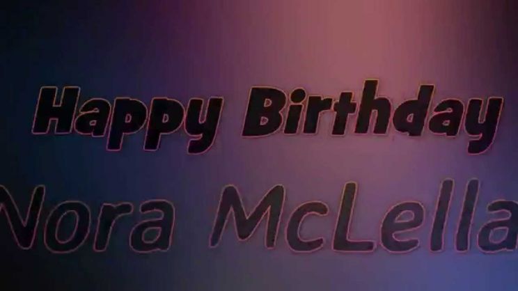 Nora McLellan