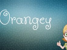 Orangey