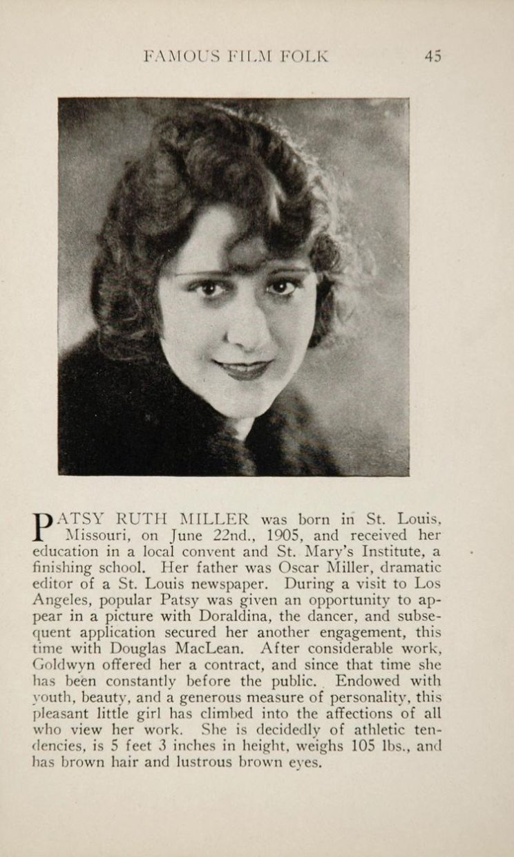 Patsy Ruth Miller