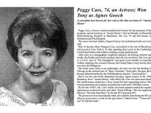 Peggy Cass