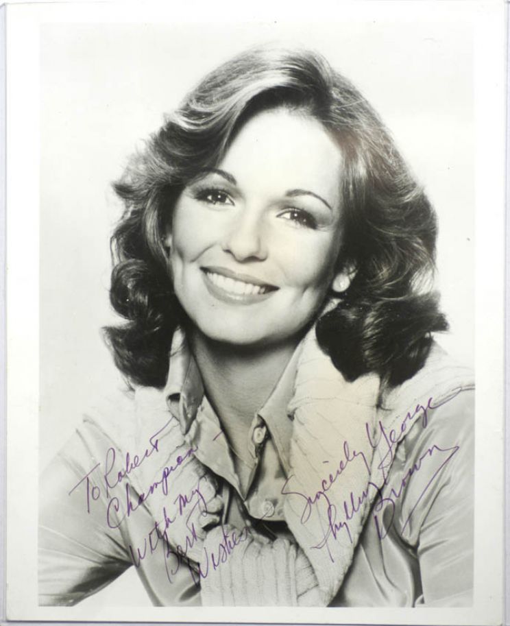 Phyllis George.