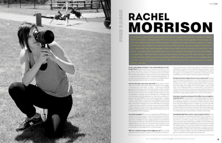 Rachel Morrison