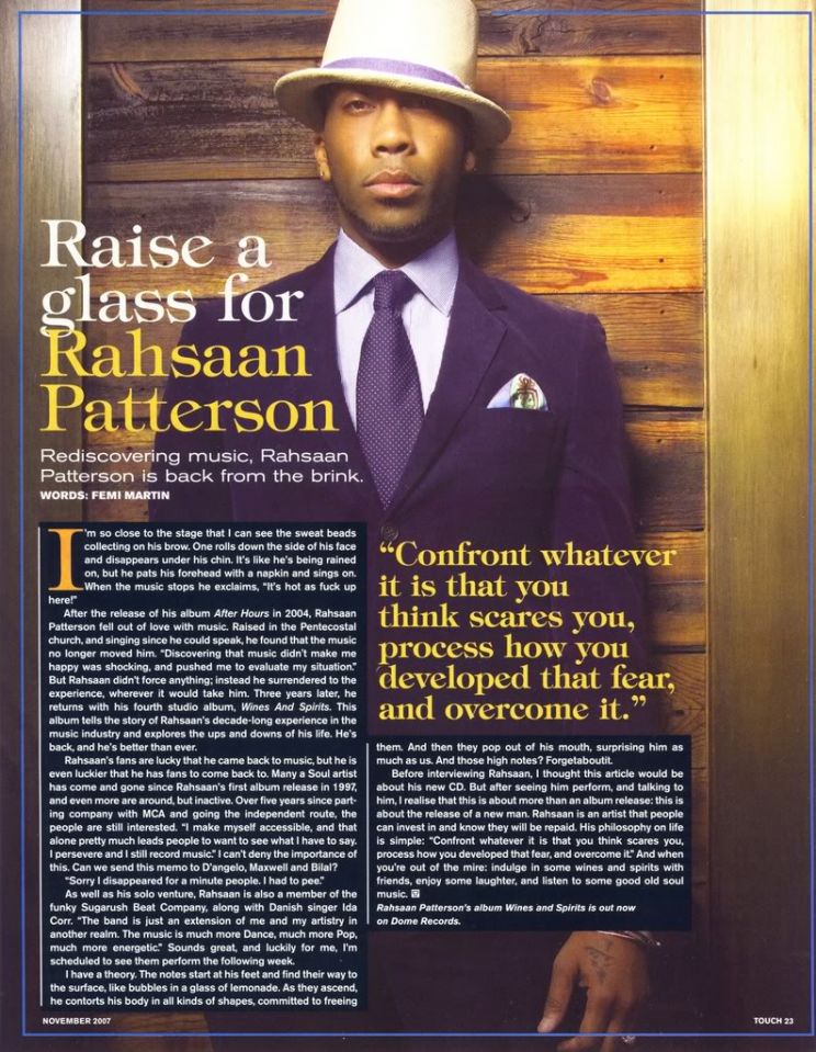 Rahsaan Patterson