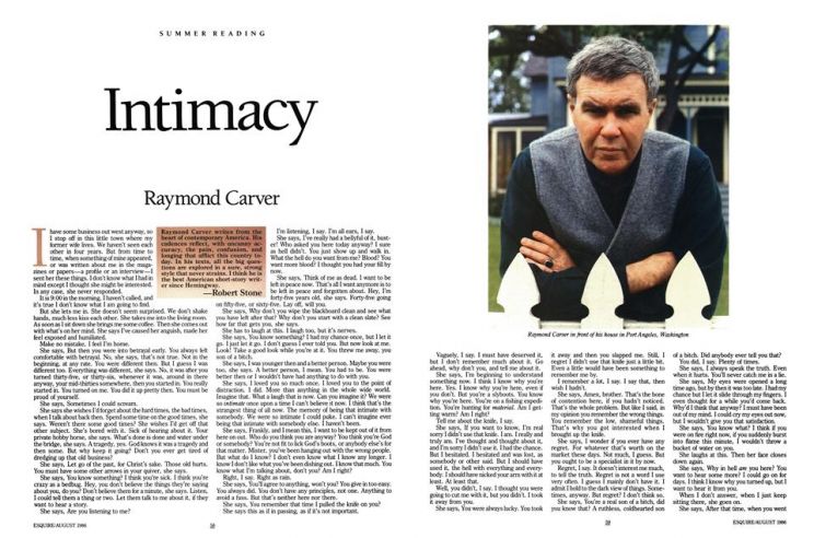 Raymond Carver