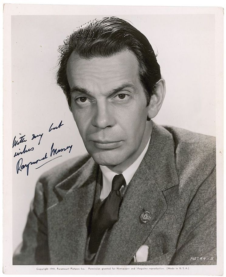 Raymond Massey