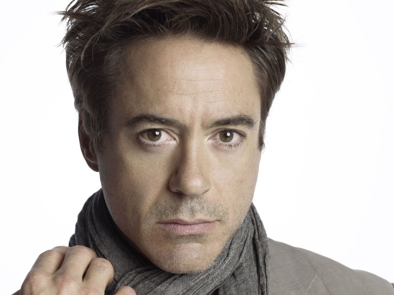 Robert Downey Jr. Sports Blue Hair in Magazine Cover Shoot - wide 9