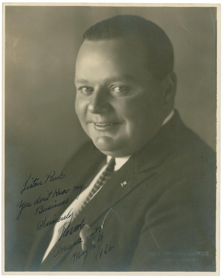 Roscoe 'Fatty' Arbuckle