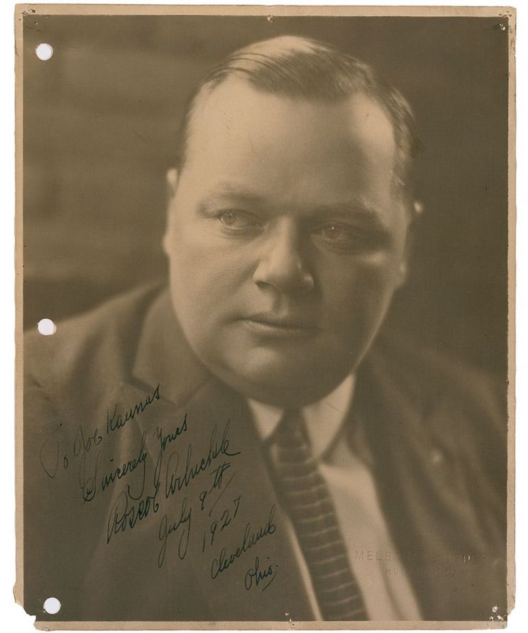 Roscoe 'Fatty' Arbuckle