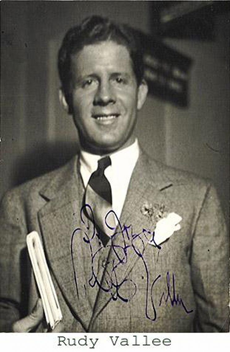 Rudy Vallee