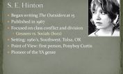 S.E. Hinton