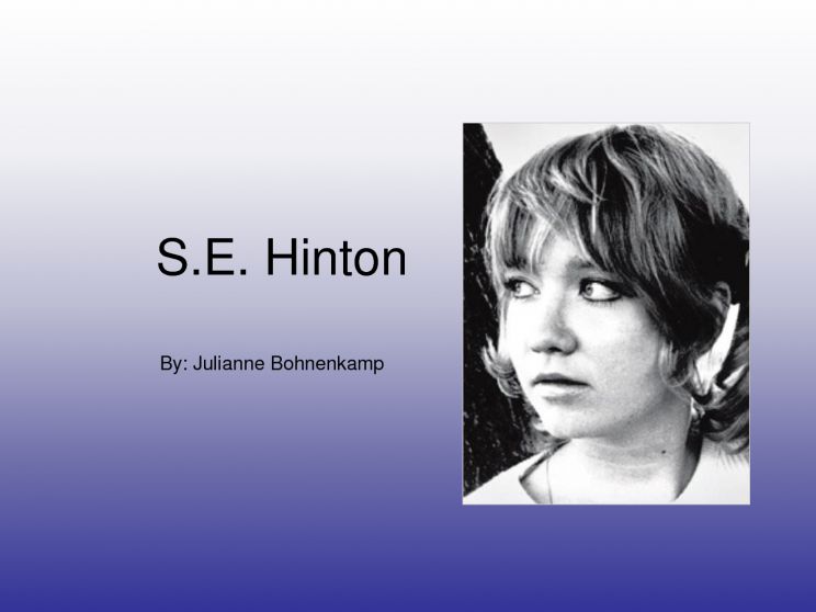 S.E. Hinton