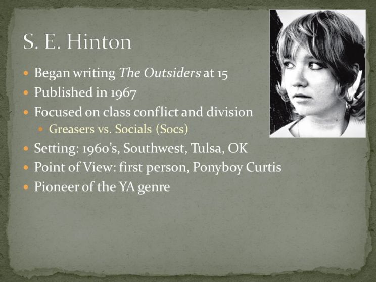 S.E. Hinton