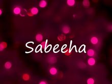 Sabeeha