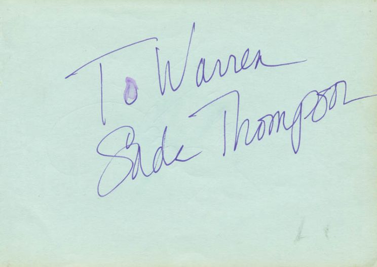 Sada Thompson