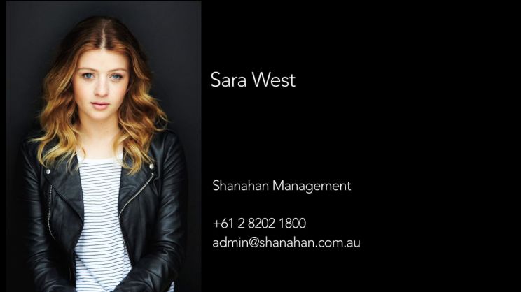 Sara west actress