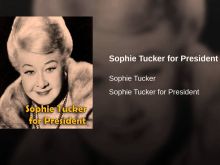 Sophie Tucker
