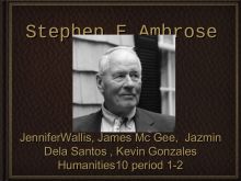 Stephen Ambrose