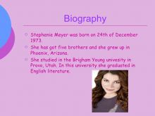 Stephenie Meyer