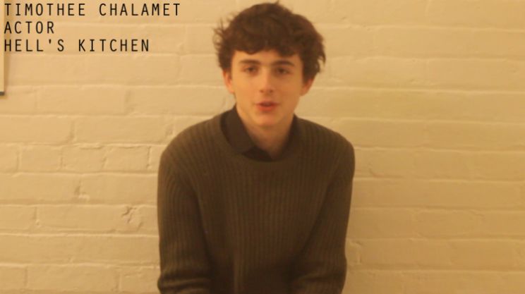 Timothée Chalamet