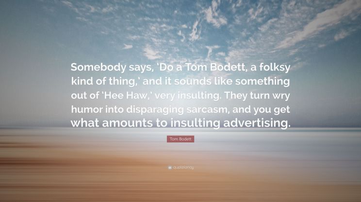 Tom Bodett