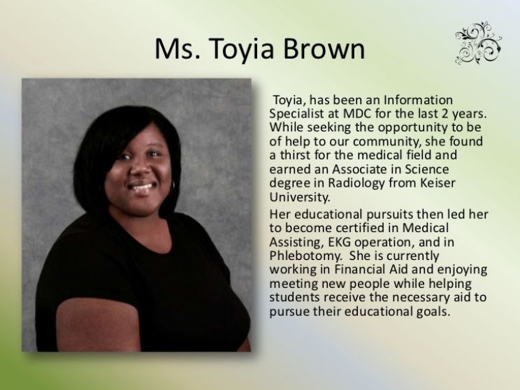 Toyia Brown