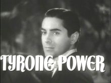 Tyrone Power