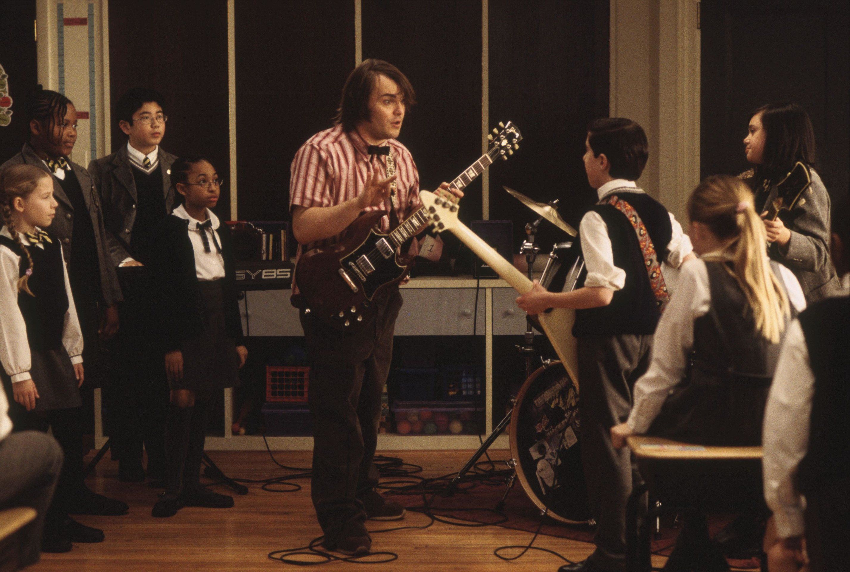 Песня промах. Школа рока (School of Rock, 2003). Джек Блэк школа рока.