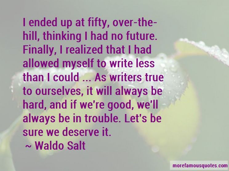 Waldo Salt