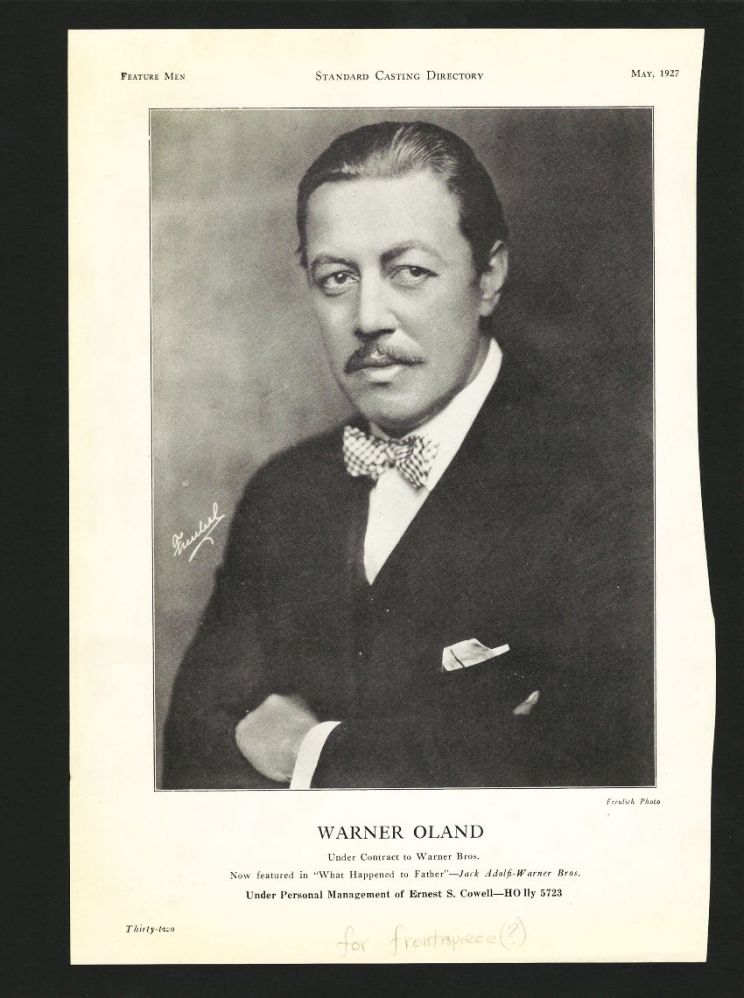 Warner Oland