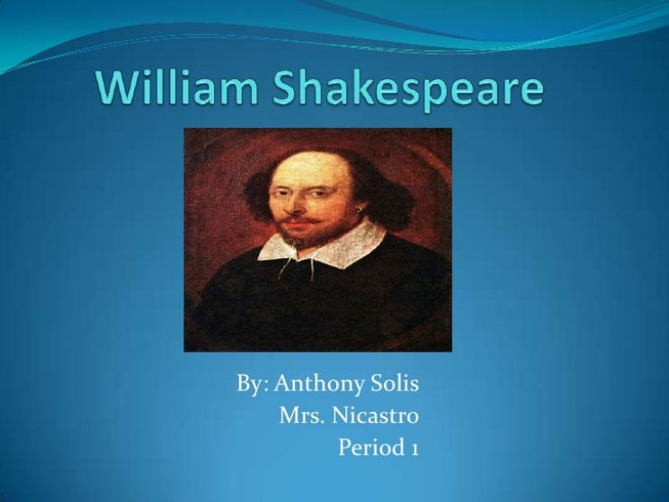 William Shakespeare