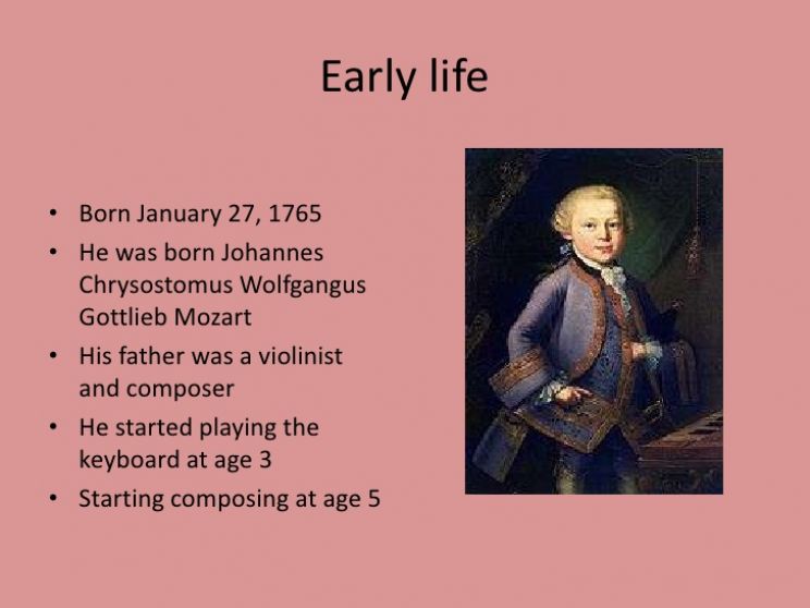 Wolfgang Amadeus Mozart