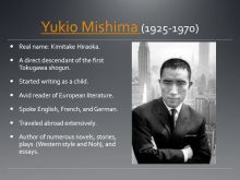 Yukio Mishima