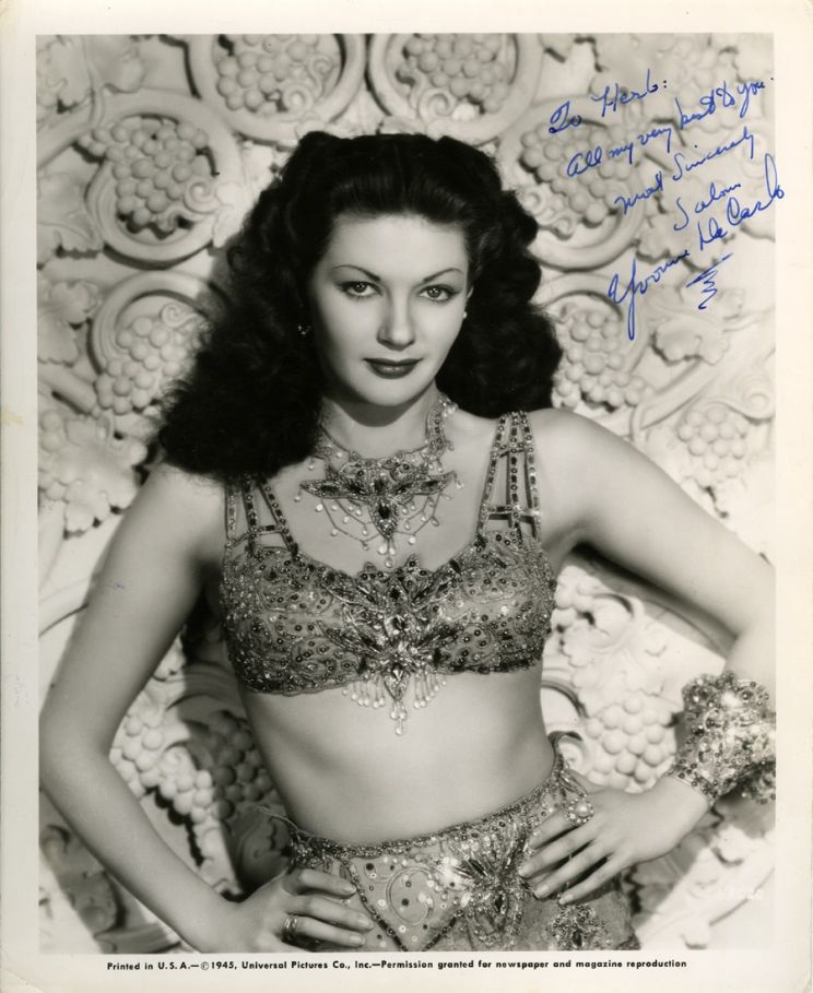 Yvonne De Carlo